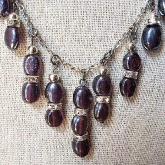 🌺HOST PICK🌺Victorian style beaded necklace - Handmade (NEW) - Picture 2 of 3